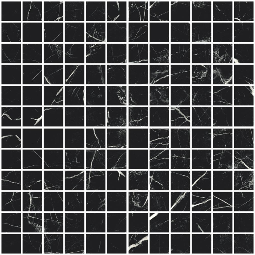 kis kockas fekete marvany mintas mozaik greslap modern elegans luxus lakas furdoszoba nappali minimal stilus lameridiana lakberendezes.jpg